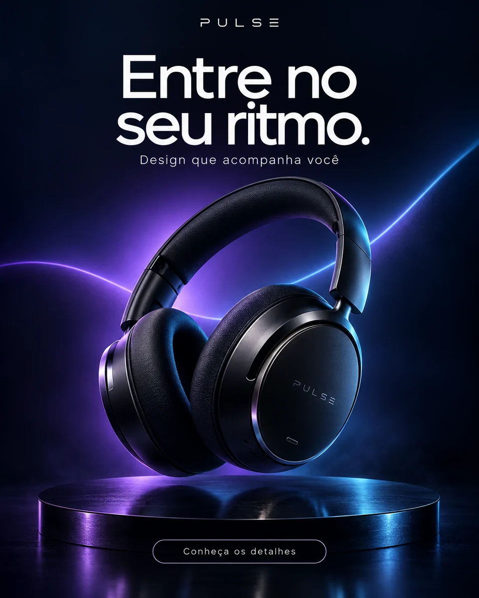 Exemplo ilustrativo de criativo para divulgação de tecnologia